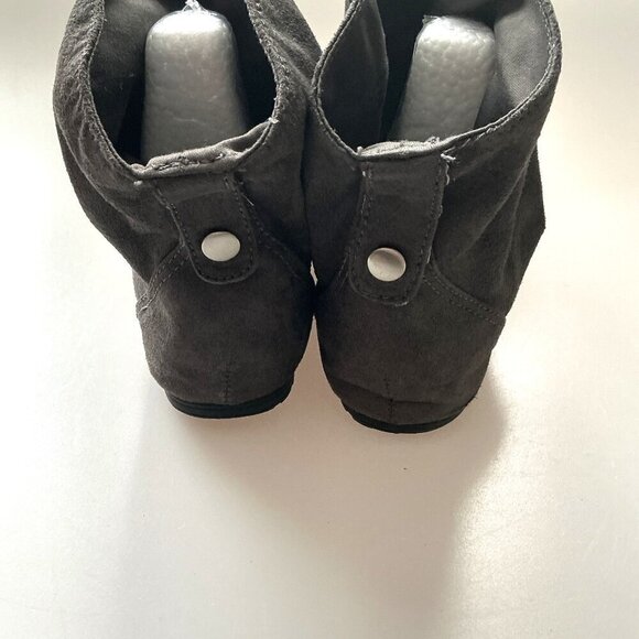 TREND REPORT GRAY BOOTIES SLIP ON - Picture 10 of 14